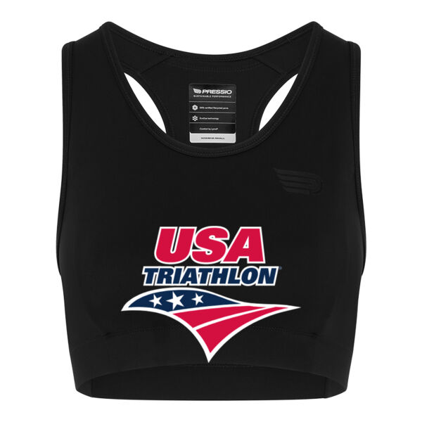 Women's  Long Line Crop Bra Thumbnail