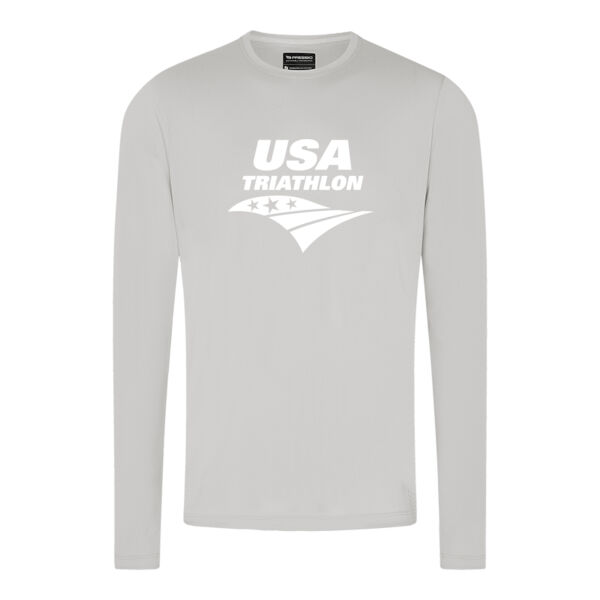 Men's Classic L/S Run Tee - Solid Logo Thumbnail