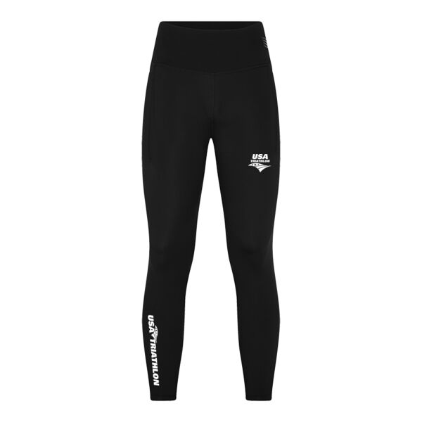 Women's Flex Tights - Solid Logo Thumbnail