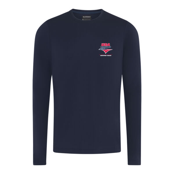 Men's USAT Certified Coach L/S Tee Thumbnail