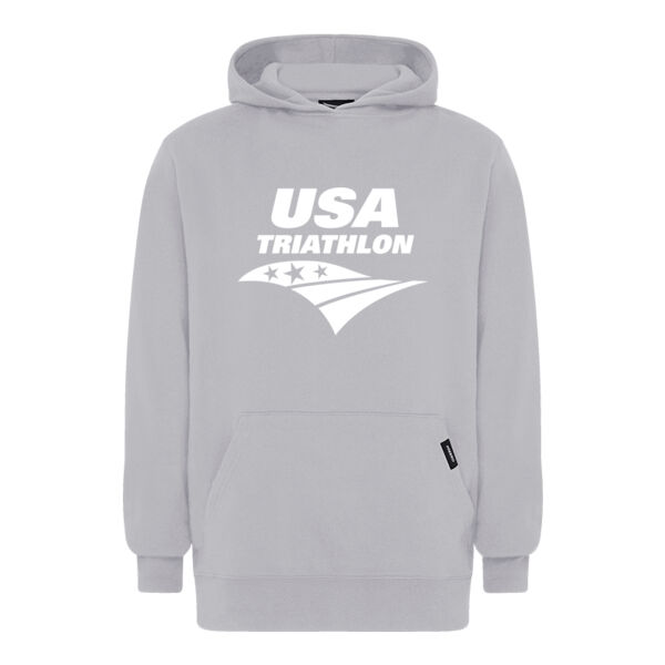 Unisex USAT Organic Cotton Hoodie - Solid Logo Thumbnail
