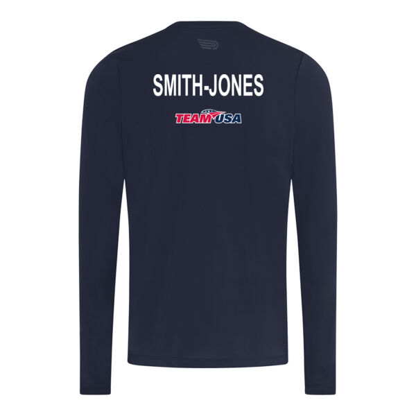 Men's AG Team USA L/S Run Tee NAME Thumbnail