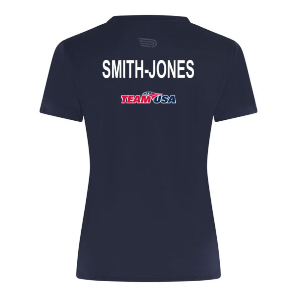 Women's AG Team USA S/S Run Tee NAME Thumbnail