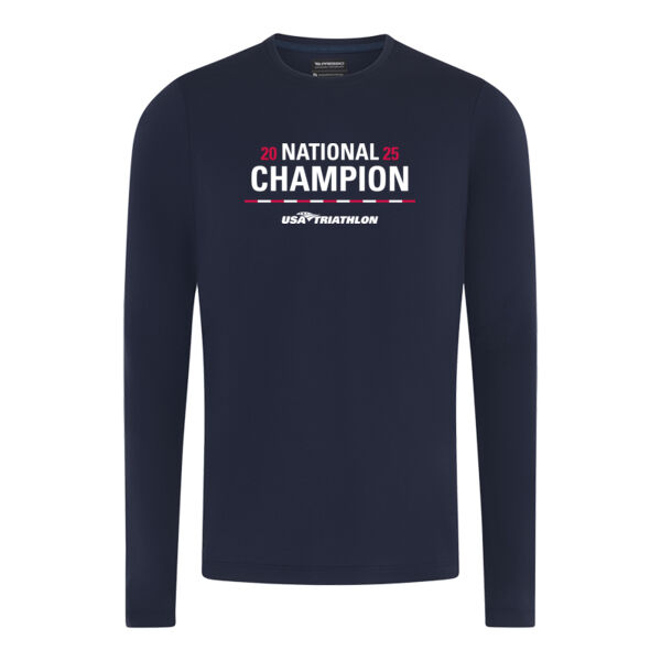Men's 2025 National Champion L/S Tee Thumbnail