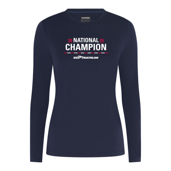 Women's 2025 National Champion L/S Tee Thumbnail
