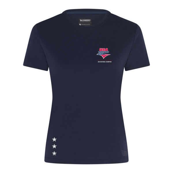 Women's 2025 National Champion Classic Run Tee Thumbnail