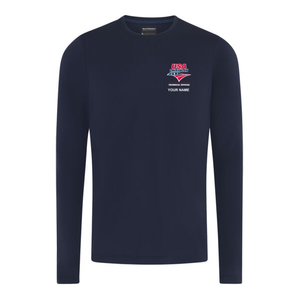 Men's USAT Technical Official L/S Tee with NAME Thumbnail