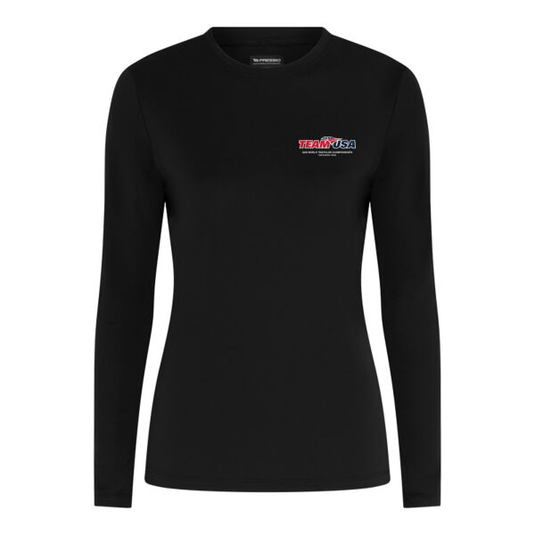 Women's Sustain L/S Top Add Name Pontevedra Thumbnail